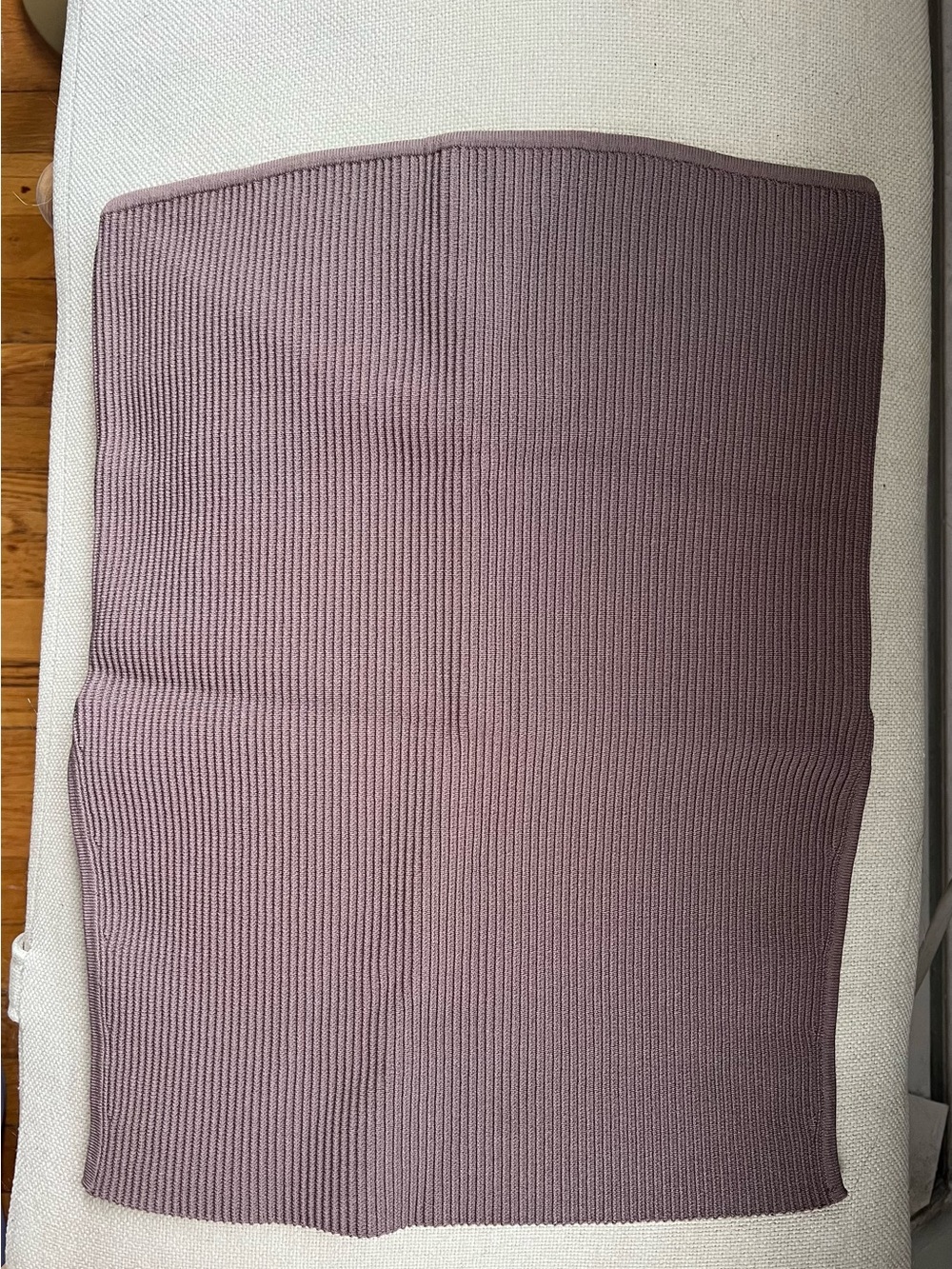 Aritzia Mauve Ribbed Tube Top